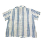 Babe & Tess Camicia Tinta Unita con Fantasia A Righe per Neonato 03518162N BIANCO BABE & TESS 