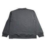 ZU+ELEMENTS felpa tinta unita girocollo con stampa Nero per Bambino ZU1707 NERO ZU+ELEMENTS 