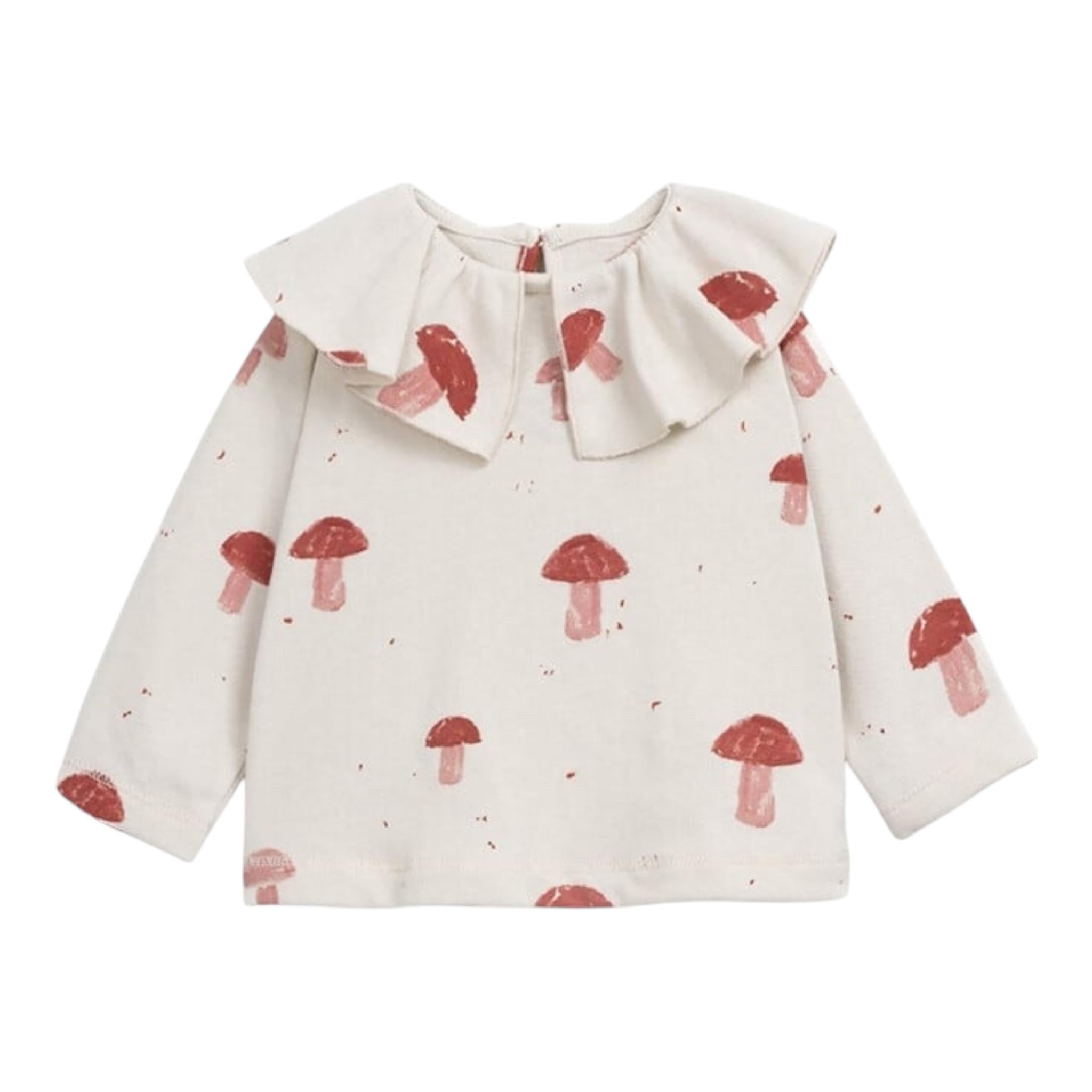 PLAY UP shirt tinta unita con stampa Beige per Neonata PA022AP11004N BEIGE PLAY UP 