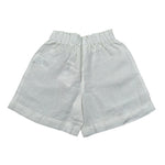 Il Gufo Short Tinta Unita con Elastico In Vita per Bambina P25PB181L6009J BIANCO IL GUFO 