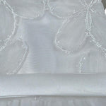 abito cerimonia tinta unita con tulle IM23B36 BIANCO ISABEL & MARTINEZ 