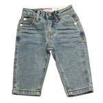 Cesare Paciotti Jeans Tinta Unita con Girovita Regolabile per Neonato PTP5162B AZZURRO CESARE PACIOTTI 