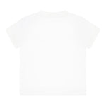 Boss T-Shirt Girocollo Tinta Unita con Stampa per Neonato J52113X BIANCO BOSS 