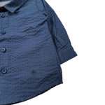 Manuel Ritz Camicia Manica Lunga Tinta Unita per Neonato MR2503 BLU MANUEL RITZ 