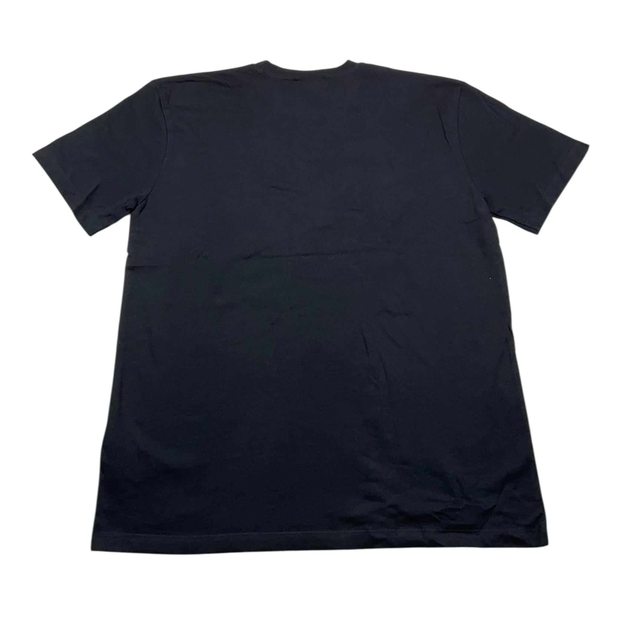 DIADORA t-shirt girocollo tinta unita con logo Nero per Bambino F4DIJBTH004 NERO DIADORA 