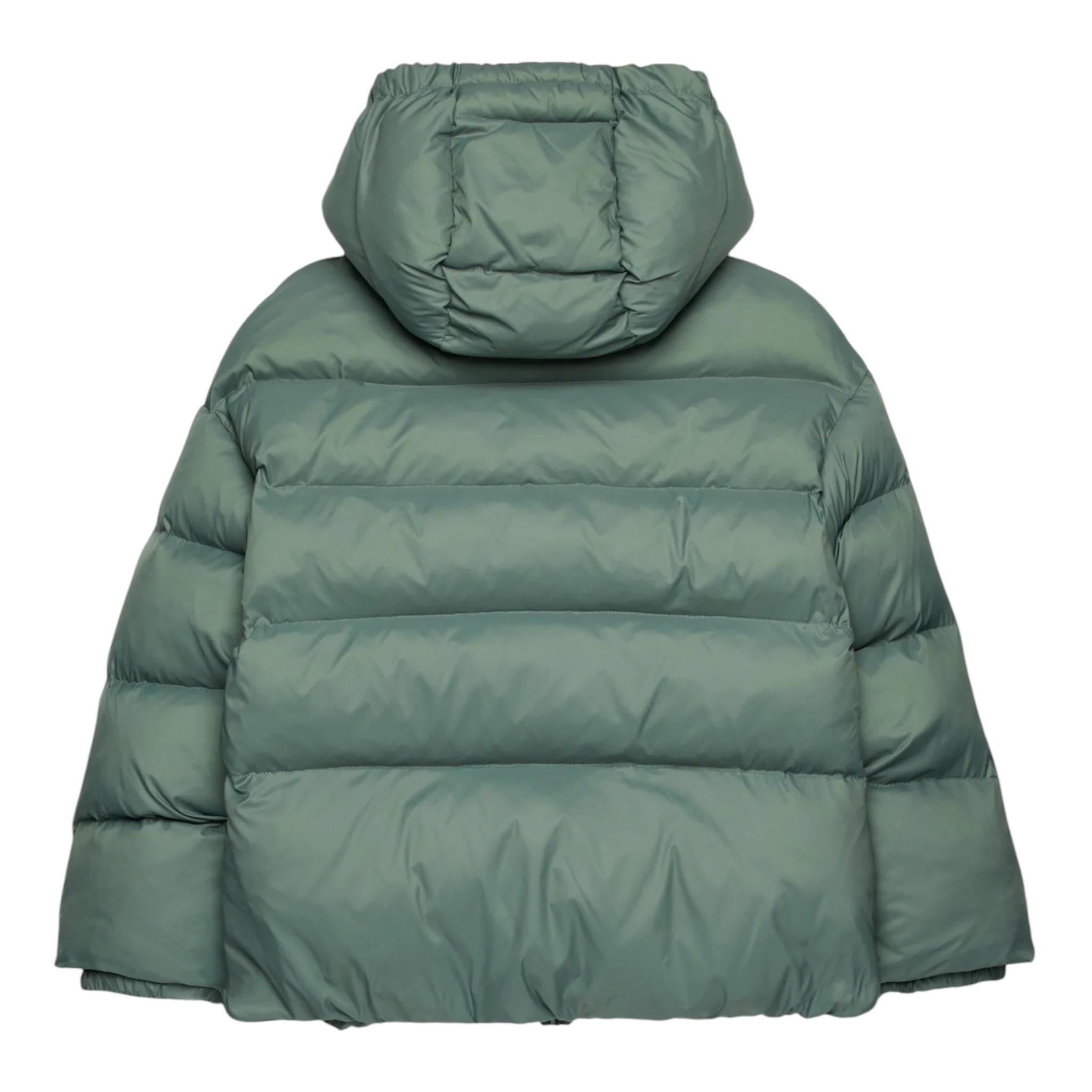 MAX&Co. giubbino tinta unita con cappuccio Verde per Bambina MX0045 VERDE MAX&Co. 