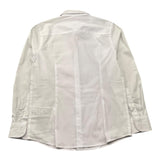 Manuel Ritz Camicia Manica Lunga Tinta Unita con Logo per Bambino MR2900 BIANCO MANUEL RITZ 