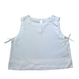 Please Top Giromanica Tinta Unita per Bambina CC89300G72 BIANCO PLEASE 