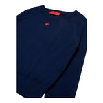 Max&Co. Maglia Girocollo Fantasia A Righe per Bambina MX0003X BLU MAX&Co. 