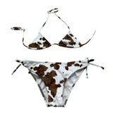 Saint Barth Costume 2 Pezzi Triangolo-Slip per Bambina 000338L BIANCO SAINT BARTH 