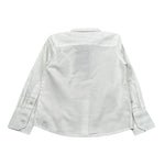 John Richmond Camicia tinta unita con Logo Bianco per Neonato RBP23054CA BIANCO JOHN RICHMOND 