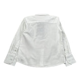 John Richmond Camicia tinta unita con Logo Bianco per Neonato RBP23054CA BIANCO JOHN RICHMOND 