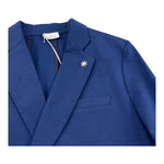 Manuel Ritz Giacca Tinta Unita Doppiopetto per Bambino MR2909 BLU MANUEL RITZ 