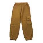 ZHOE & TOBIAH pantalone tinta unita con elastico in vita Marrone per Bambino PJK21 MARRONE ZHOE & TOBIAH 