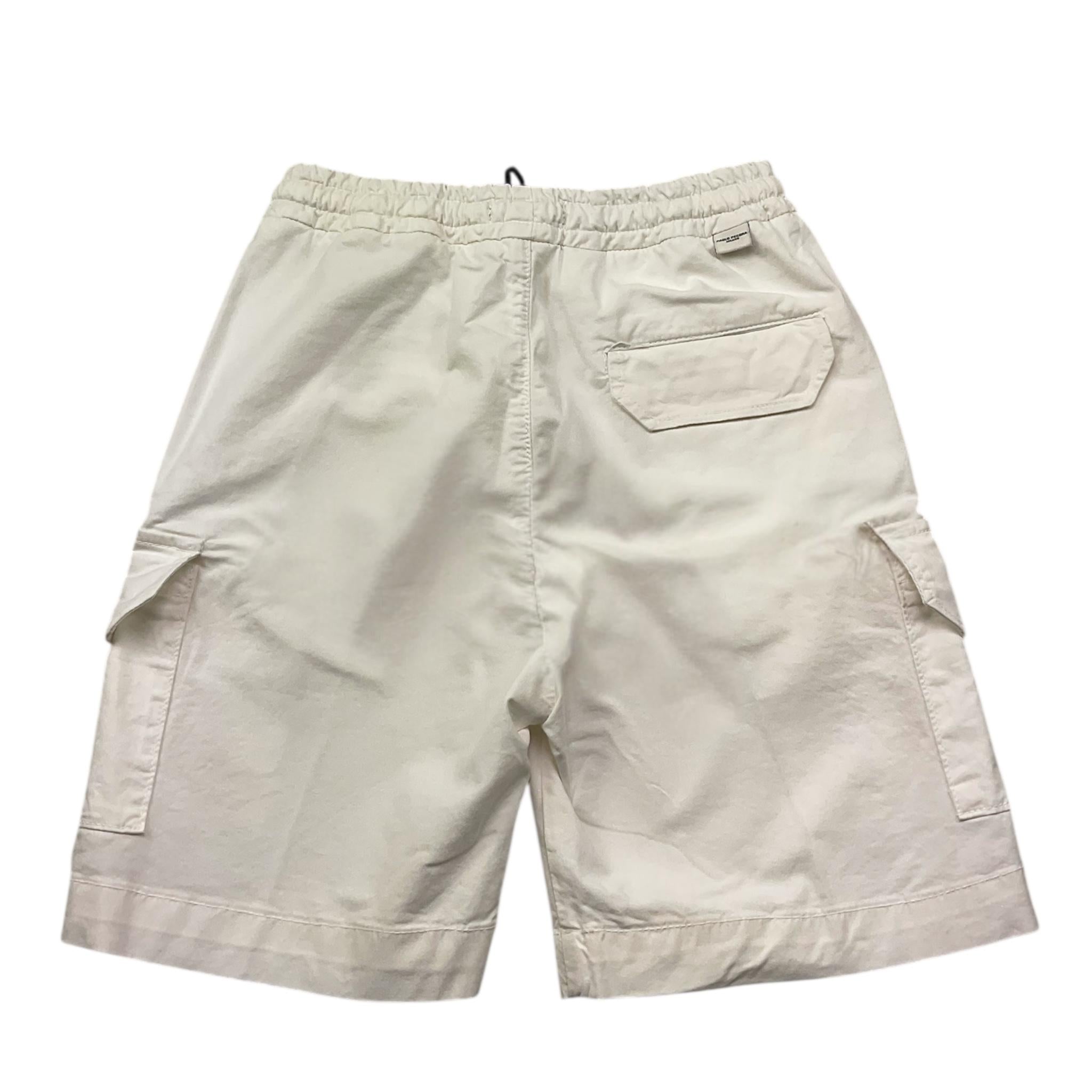 Paolo Pecora Bermuda Tinta Unita con Tasconi per Bambino PP3618 PANNA PAOLO PECORA 