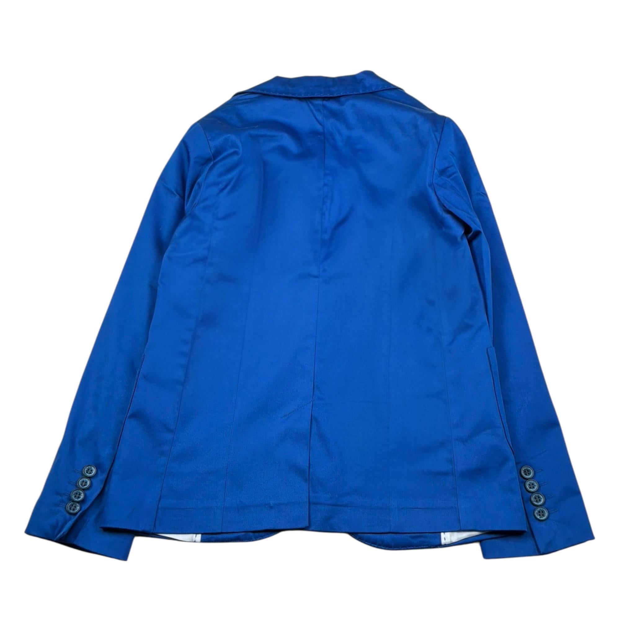 Manuel & Frank Giacca Tinta Unita con Bottoni per Bambino MF6204R COBALTO MANUEL & FRANK 