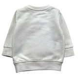 Trussardi Felpa Chiusa Girocollo Tinta Unita con Stampe per Neonato TIP26084FE BIANCO TRUSSARDI 