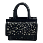 JOHN RICHMOND borsa tinta unita con borchie Nero per Bambina RGA25028BO NERO JOHN RICHMOND 