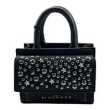 JOHN RICHMOND borsa tinta unita con borchie Nero per Bambina RGA25028BO NERO JOHN RICHMOND 