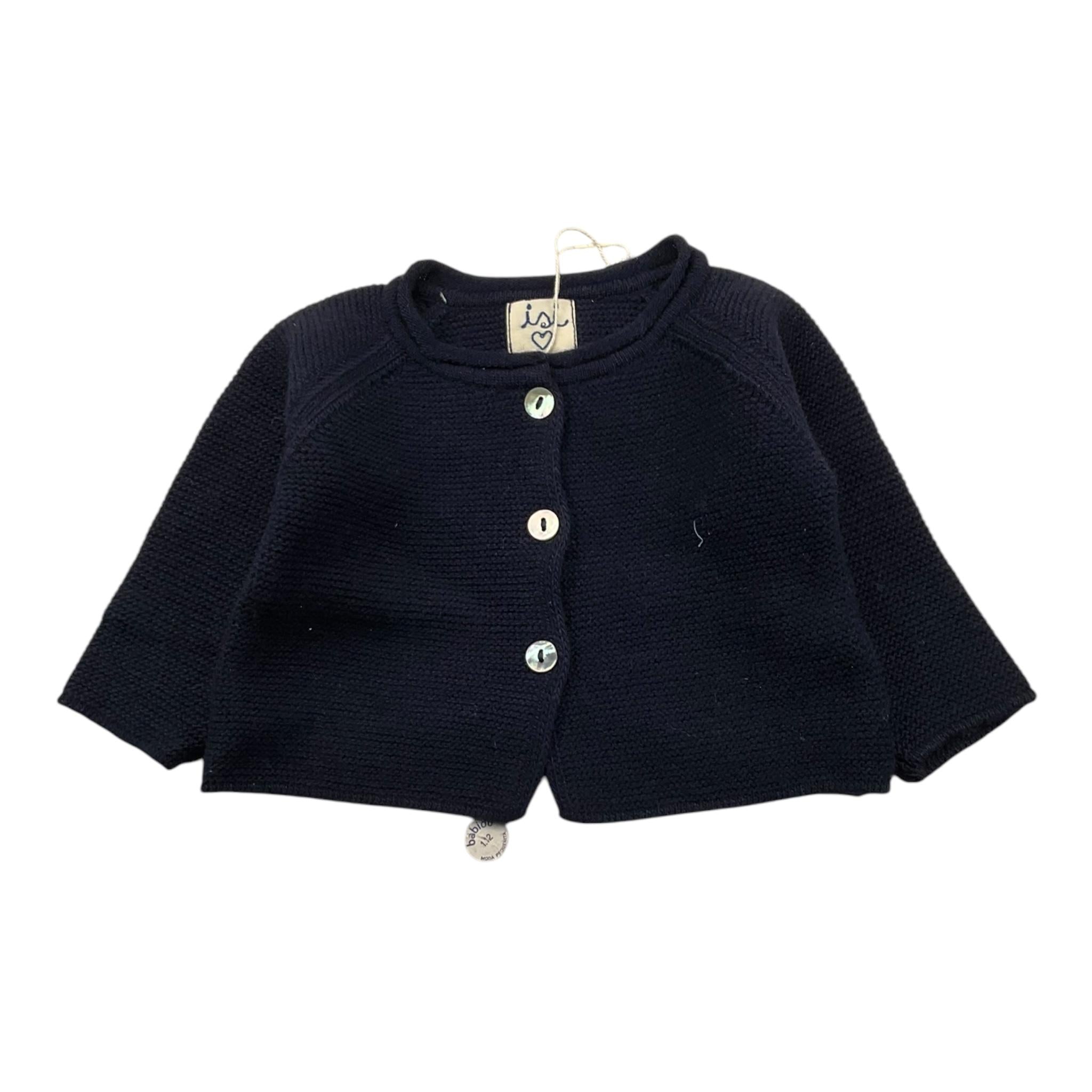 MALVI & CO cardigan tinta unita con bottoni Blu per Bambina FCCM017GFLL BLU MALVI & CO 