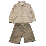 BARCELLINO completo 2 pezzi camicia-bermuda Grigio per Bambino 115619J GRIGIO BARCELLINO 