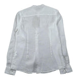 Manuel Ritz Camicia Manica Lunga Tinta Unita Collo Coreano per Bambino CMMR PANNA MANUEL RITZ 