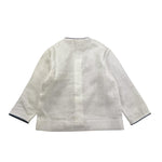 La Stupenderia Camicia Tinta Unita Manica Lunga per Bambino TJCM73 BIANCO LA STUPENDERIA 