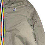 K-WAY giubbino tinta unita con zip e cappuccio Verde per Bambino K7142UW VERDE K-WAY 