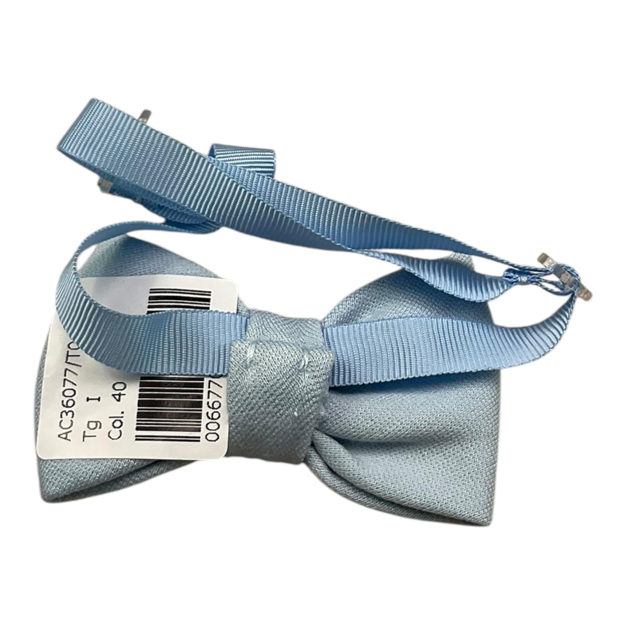 Ambaraba Giacca Tinta Unita con Papillon per Neonato FM36199 AZZURRO AMBARABA 