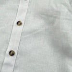 M+E' Camicia Manica Lunga Tinta Unita Collo Coreano per Bambino UEM0507X PANNA M+E' 