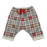 LIU JO pantalone tinta unita con fantasia a righe Bianco per Neonata KF2094 BIANCO LIU JO 