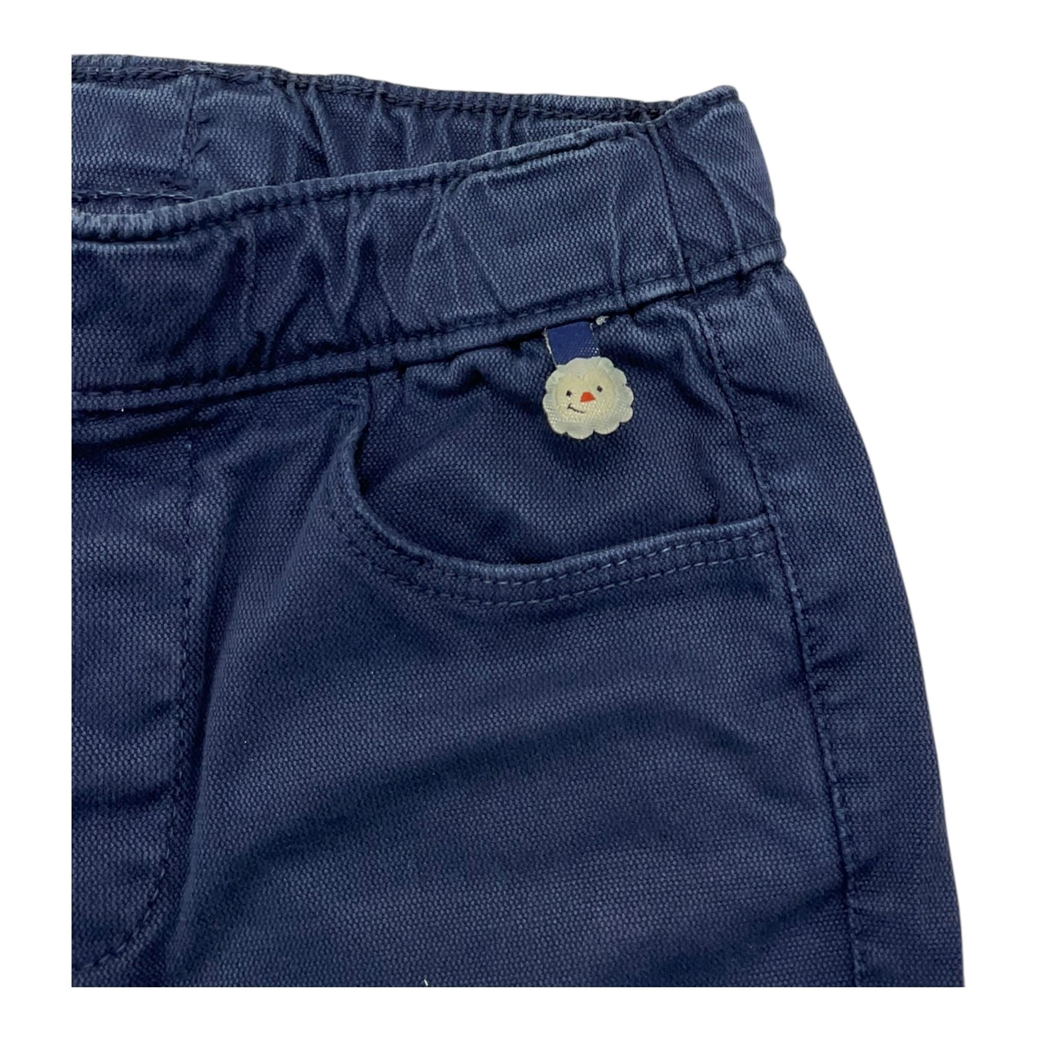 MAYORAL pantalone tinta unita con girovita regolabile Blu per Neonato 2535 BLU MAYORAL 