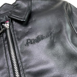 Pinko Giubbino Tinta Unita con Zip In Ecopelle per Bambina F3PIBGJK222 NERO PINKO 