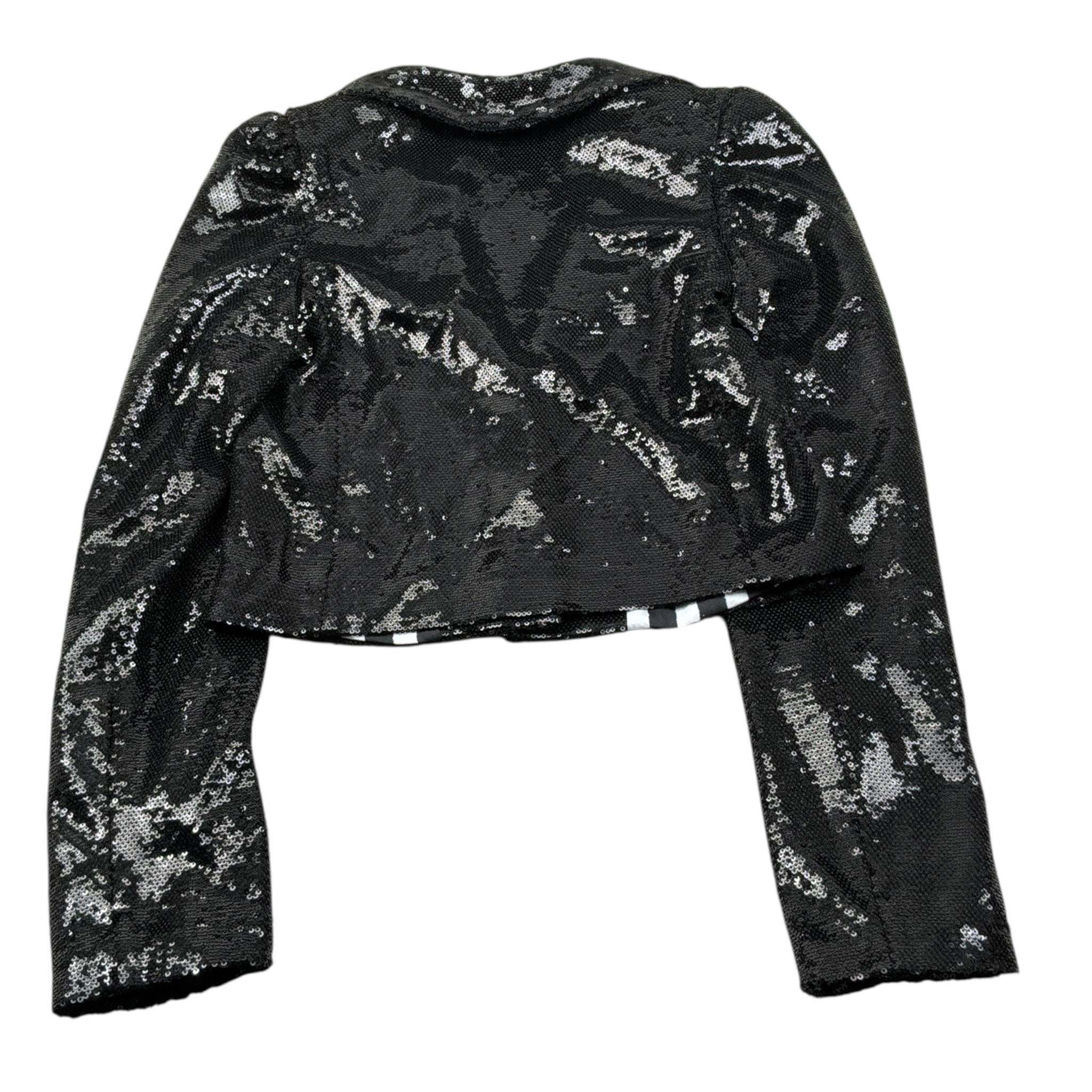 Aniye By Girl Giacca Paillettata tinta unita Nero per Bambina 032464 NERO ANIYE BY GIRL 