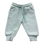 Trussardi Pantalone Tuta Tinta Unita con Logo per Neonato TIP26012PA VERDE ACQUA TRUSSARDI 