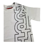 Cesare Paciotti Completo 2 Pezzi T-Shirt-Bermuda Bicolore per Neonato COMP5120B BIANCO/NERO CESARE PACIOTTI 