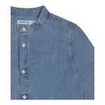 Mayoral Camicia In Denim con Collo Coreano per Neonato 1118 BLU MAYORAL 