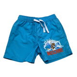 Moschino Costume Tinta Unita con Logo per Bambino HQL01C AZZURRO MOSCHINO 