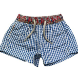 Saint Barth Costume Fantasia A Righe Bicolore per Neonata JOELLN BIANCO/BLU SAINT BARTH 