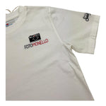 SAINT BARTH t-shirt girocollo tinta unita con stampa Bianco per Bambino FOTOMONELLO BIANCO SAINT BARTH 