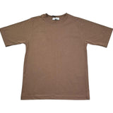 Paolo Pecora T-Shirt Girocollo Tinta Unita per Bambino PP4346 MARRONE PAOLO PECORA 