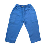 Play Up Pantalone Tinta Unita con Elastico In Vita per Neonato PA011AQ11603 AZZURRO PLAY UP 