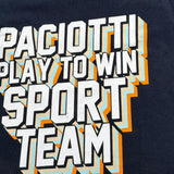 Cesare Paciotti T-Shirt Gitocollo Tinta Unita con Stampa per Neonato TSP3104B BLU CESARE PACIOTTI 