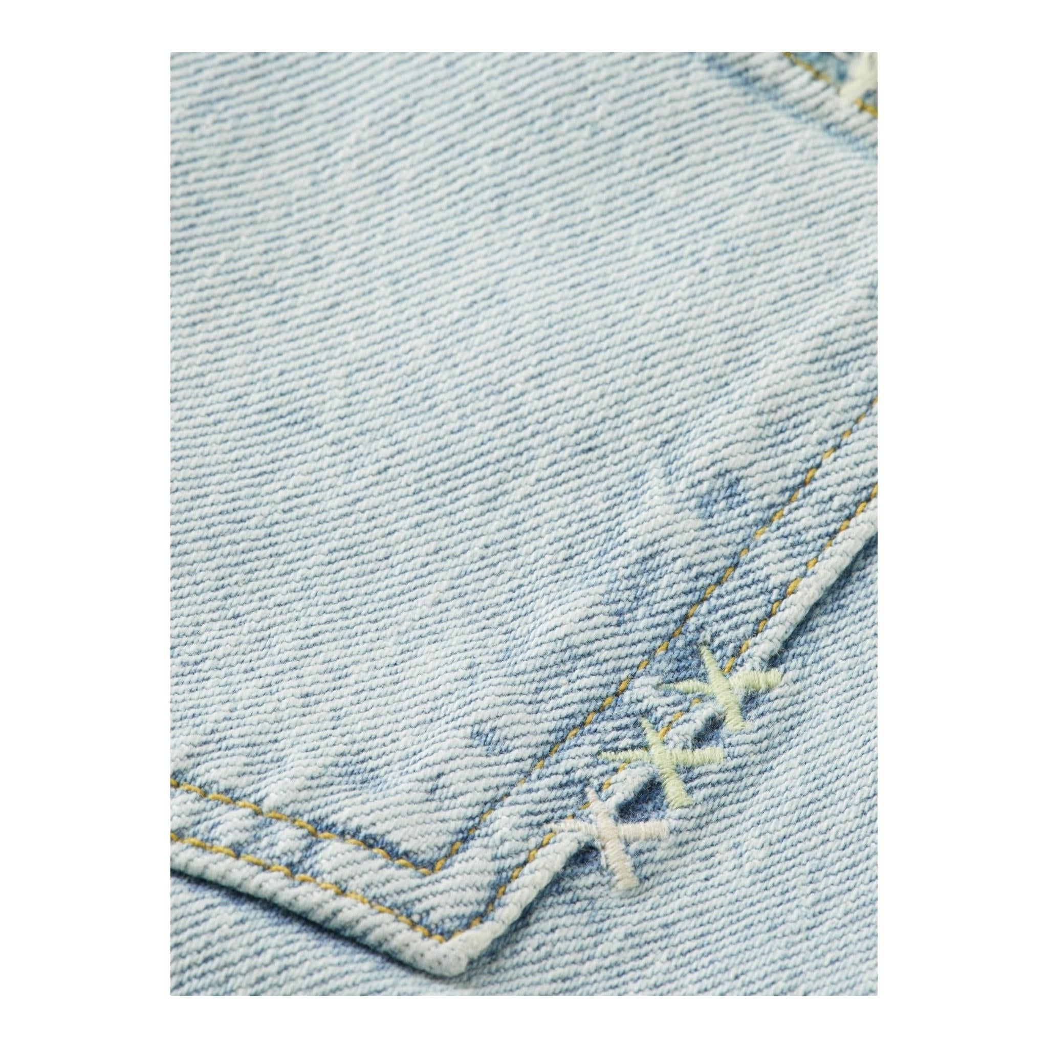 Scotch & Shrunk Jeans Modello A Palazzo Tinta Unita per Bambina 179314 AZZURRO SCOTCH & SHRUNK 