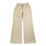 Only Pantalone Modello A Zampa Tinta Unita Con Girovita Regolabile Beige Per Bambina