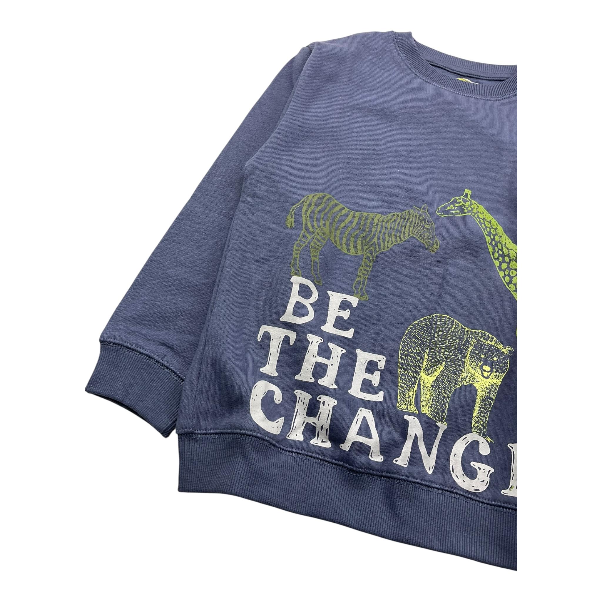 LOSAN felpa chiusa cn cappuccio tinta unita Blu per Neonato LKBAP020224 BLU LOSAN 