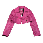 Gaelle Giubbino tinta unita con Stampa Rosa per Bambina 2745OY00471 ROSA GAELLE 