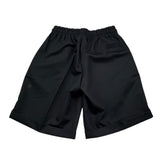 Make Bermuda Tinta Unita con Elastico In Vita per Bambino MK2446 NERO MAKE 