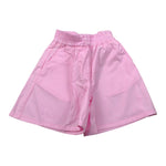 Vicolo Short Tinta Unita con Elastico In Vita per Bambina 3146S00324 ROSA VICOLO 