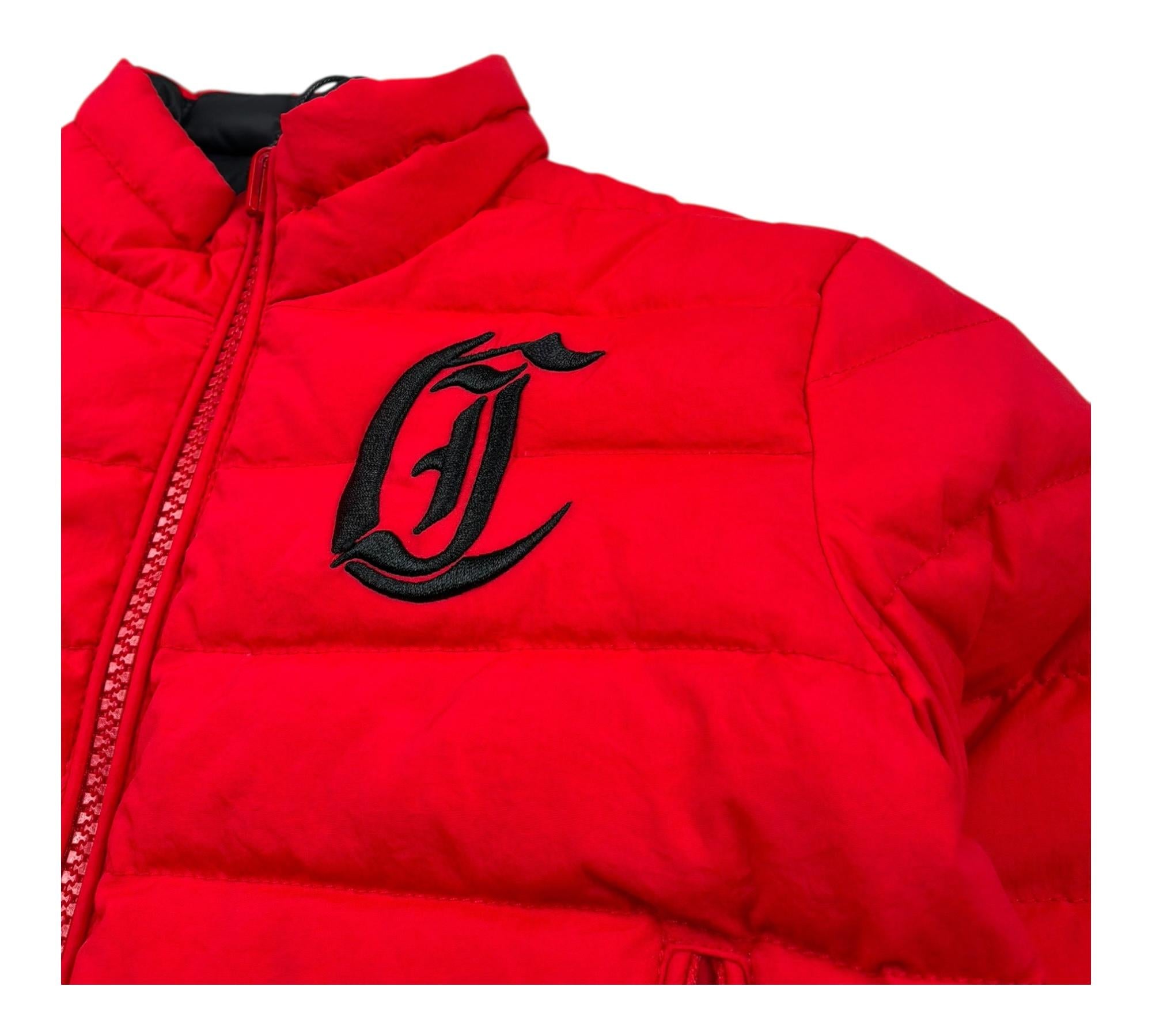 Just Cavalli Giubbino Reversibile Bicolore per Neonato JIP26045PI NERO/ROSSO JUST CAVALLI 